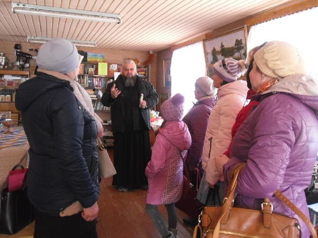 Посещение Храма Рождества Христова, расположенного в г. Комсомольск.