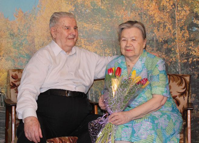 Железная свадьба Николая и Зинаиды Большаковых