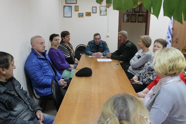 Встреча с начальником надзорной деятельности Комсомольского муниципального района 