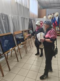 Экспозиция репродукций работ Николая Рериха