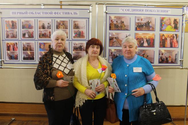 Участие в областном фестивале театров моды «Соединяя поколения»