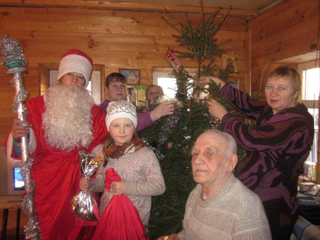 Участие в областной акции «Дед Мороз идет к Вам» с.Марково