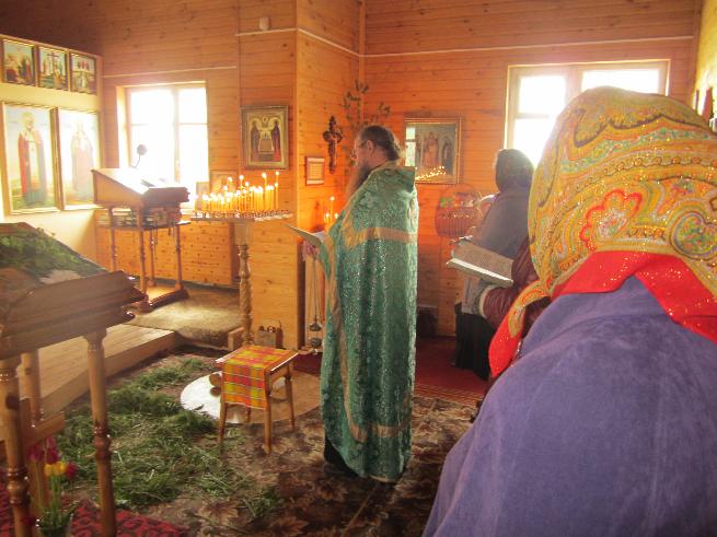 Посещение Свято-Никольского Храма в день Святой Троицы