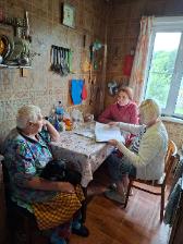 Проверка качества предоставления социальных услуг отдаленных участков: деревня Савино и деревня Губцево