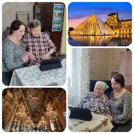 Виртуальное путешествие по Лувру