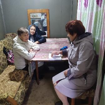 Выезд межведомственной мобильной бригады в д. Путилова Гора Писцовского сельского поселения
