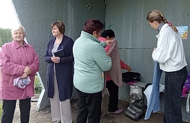 Выезд межведомственной мобильной бригады ОБУСО «Комсомольский ЦСО» в с. Кулеберьево