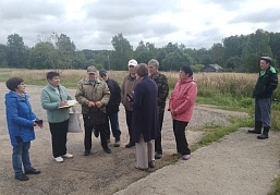 Выезд межведомственной мобильной бригады ОБУСО «Комсомольский ЦСО» в с. Кулеберьево