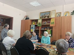 Занятие «Наша матушка Матрона» для представителей клуба «Православные беседы»