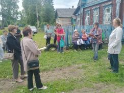 Очередной выезд межведомственной мобильной бригады в д. Воронцово
