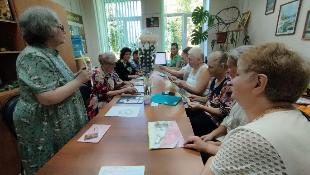  Очередная встреча в изо-студии «Палитра»