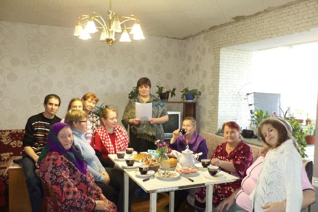 Встреча с участниками мини-клуба «Девчата», посвященная празднованию Покрова Пресвятой Богородицы