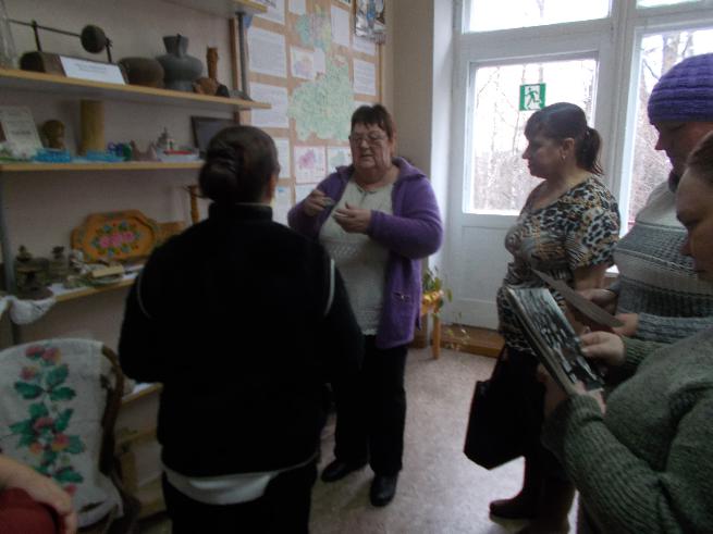 Экскурсия в школьный краеведческий музей с. Марково.