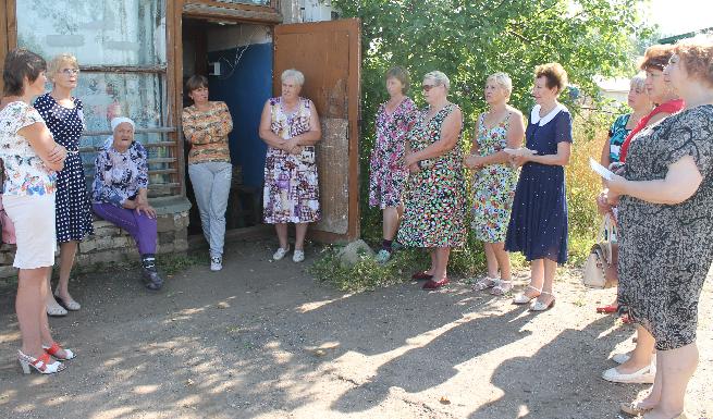 Выезд в д. Степашево