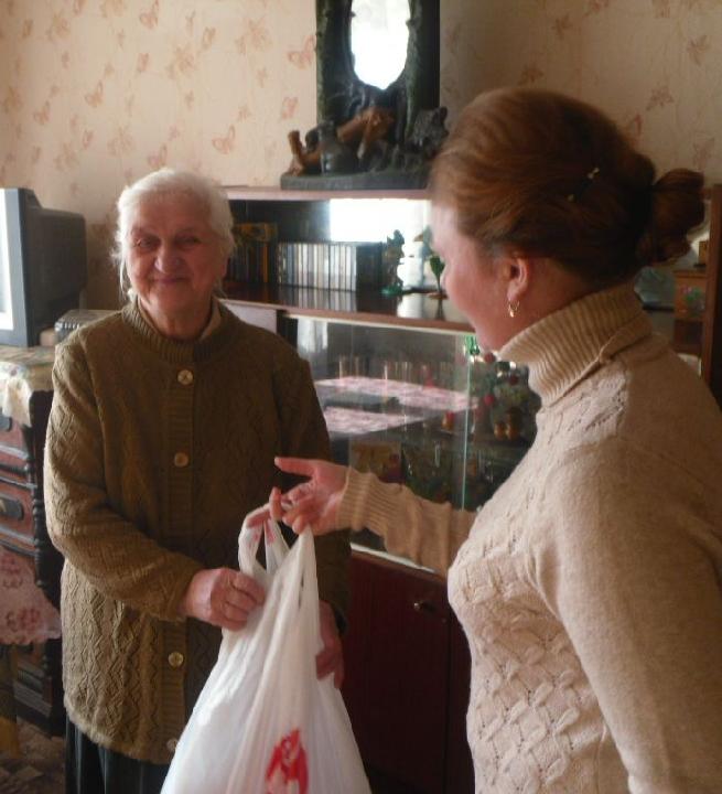 Акция «Поможем ветерану», приуроченная ко Дню пожилого человека.