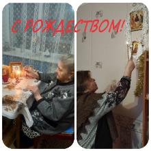 Участие в рождественской службе