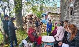 Выезд мобильной бригады в д. Воронцово Марковского сельского поселения Выезд мобильной бригады в д. Воронцово Марковского сельского поселения