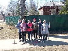 Участие в весенней уборке территории города Комсомольска