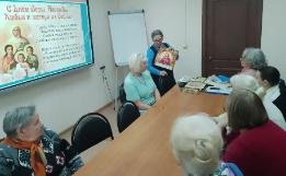 Занятие «Православные праздники сентября» для представителей клуба «Православные беседы».   