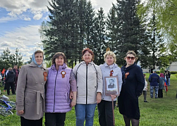 Участие в митингах, посвященных празднованию 81-ой годовщины Великой Победы