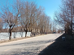 Участие в весенней уборке территории города Комсомольска