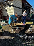 Традиционная весенняя уборка