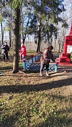 «Проект «По всей России обелиски...»: как в с. Тюгаево готовят мемориал к зиме»