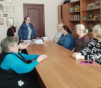 Занятие для представителей клуба «Православные беседы» на тему «Икона Божьей Матери Семистрельная»